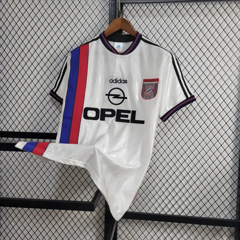 96-98 Bayern Munich Away Retro Kit Vintage Shirt Football AAAAJersey Supplier 5