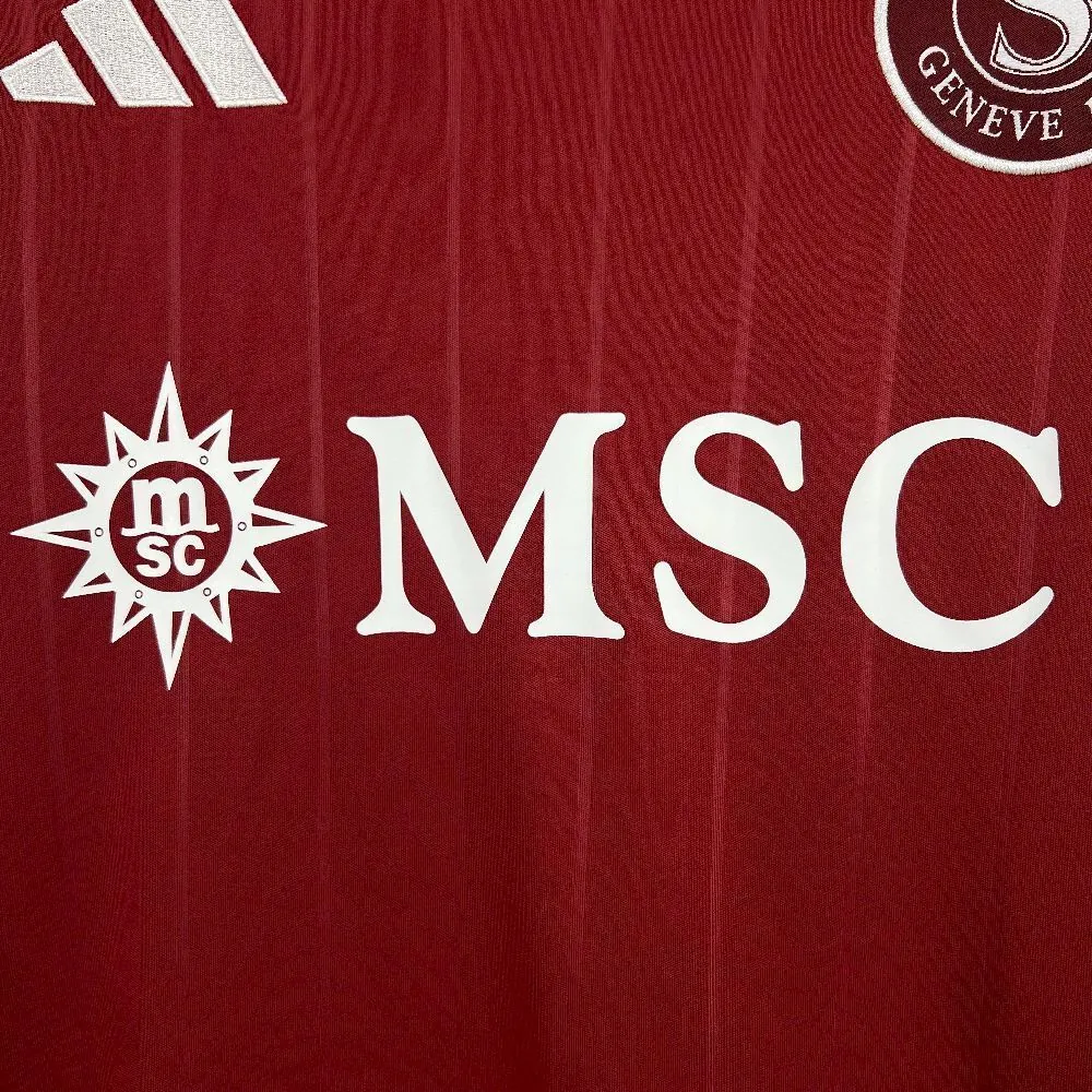25-26 Servette Home Kit Red Shirt Football Uniform AAAAJersey Supplier Yupoo 4