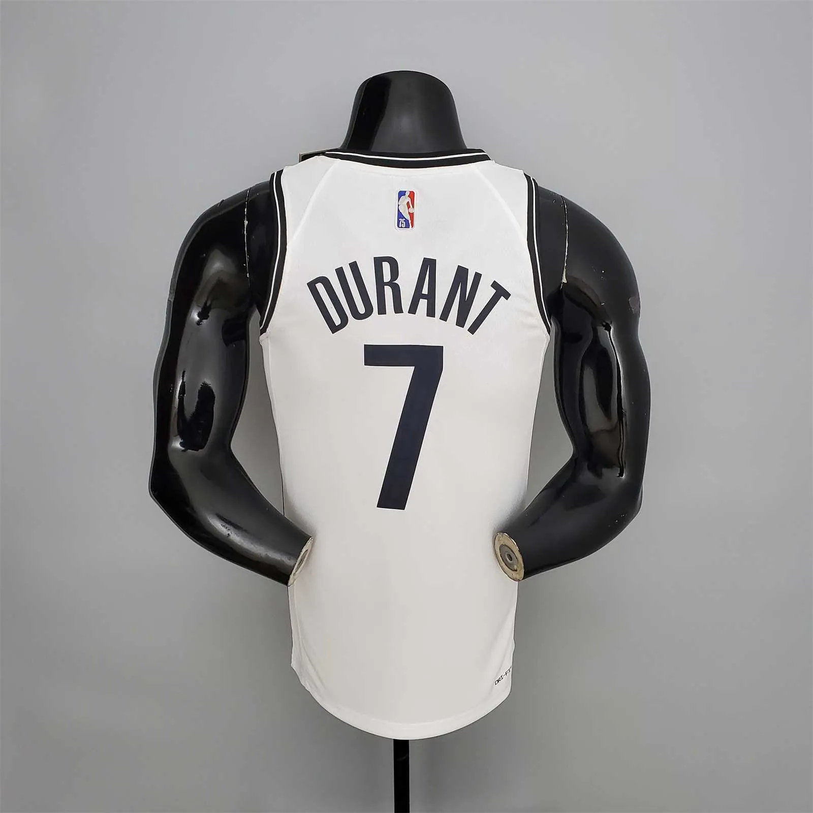 75th Anniversary DURANT#7 Nets White 7