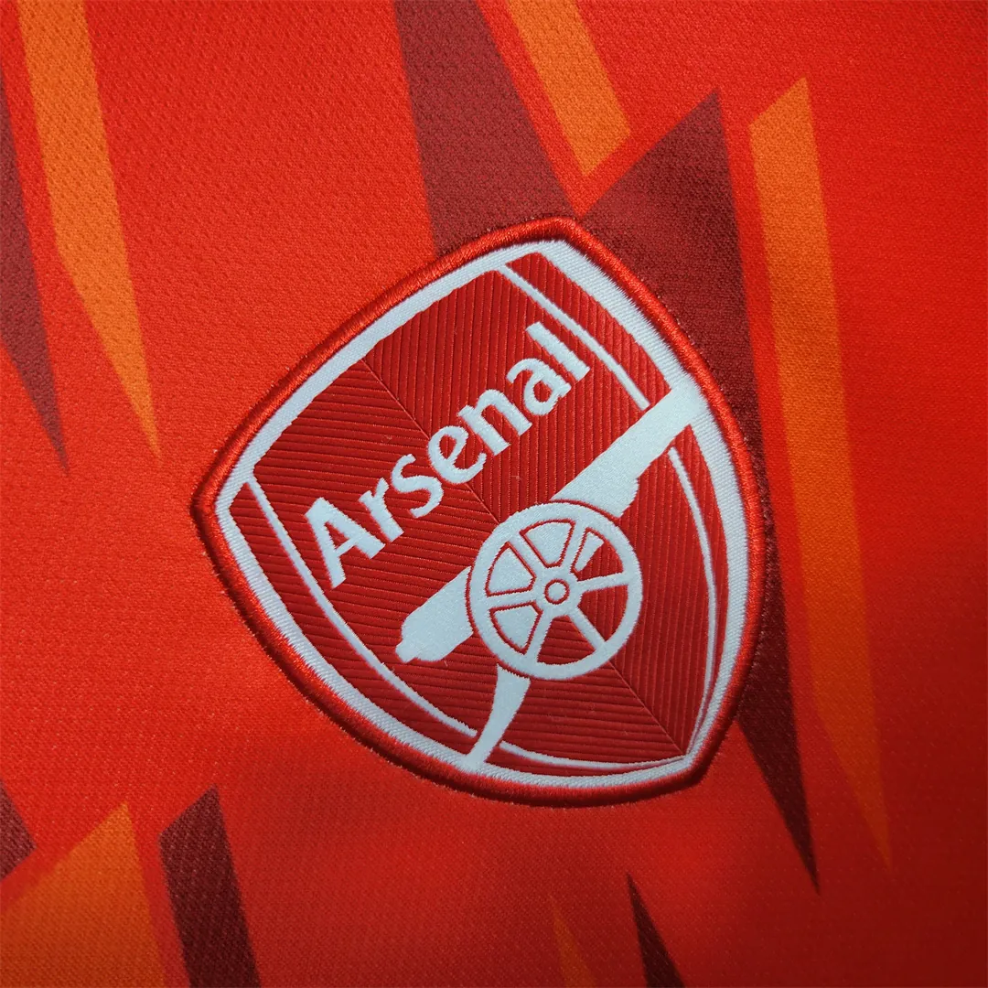 23-24 Arsenal Red Training Suit 4