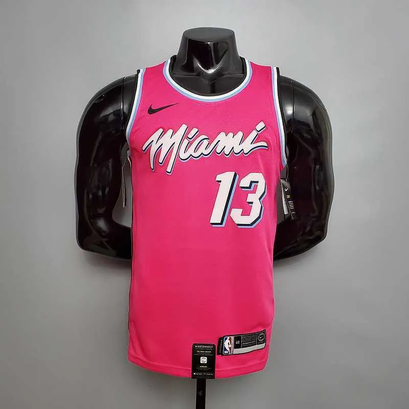 ADEBAYO#13 Miami Heat V-neck pink 9