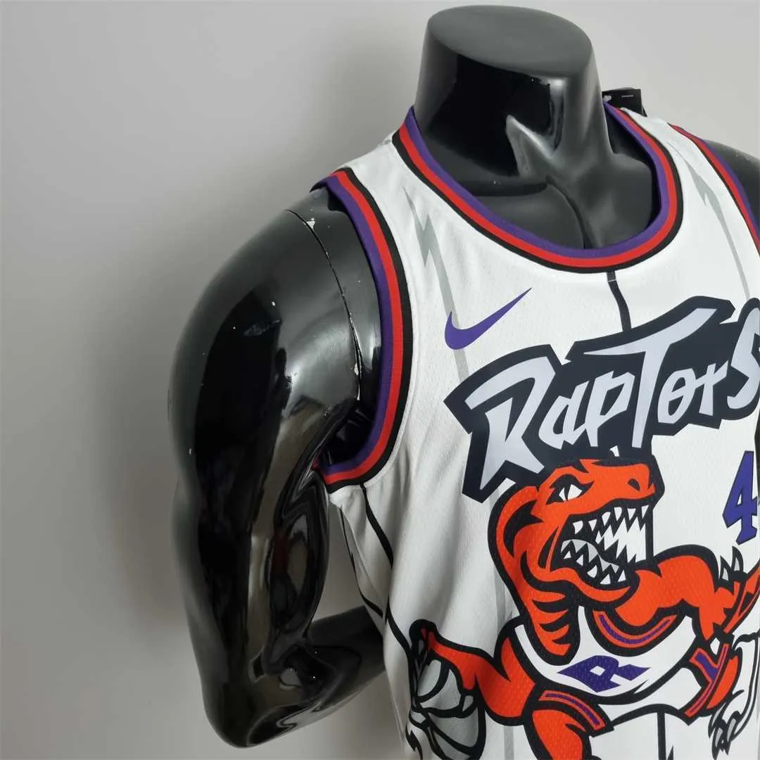 Toronto Raptors SIAKAM #43 White NBA Jersey 3