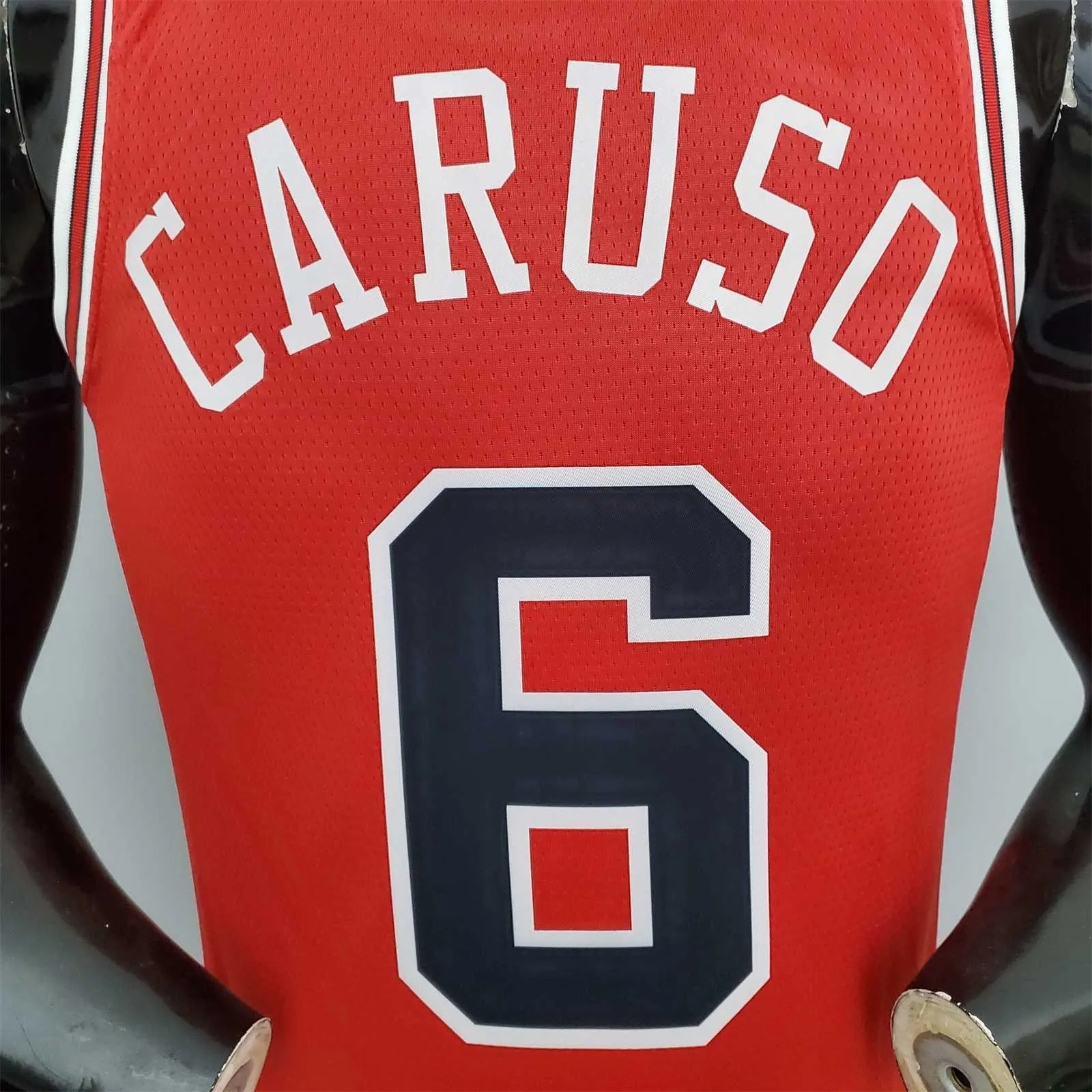 75th Anniversary CARUSO#6 Bulls Red 6