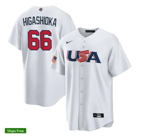 USA 2023 World Cup Baseball Jerseys 114