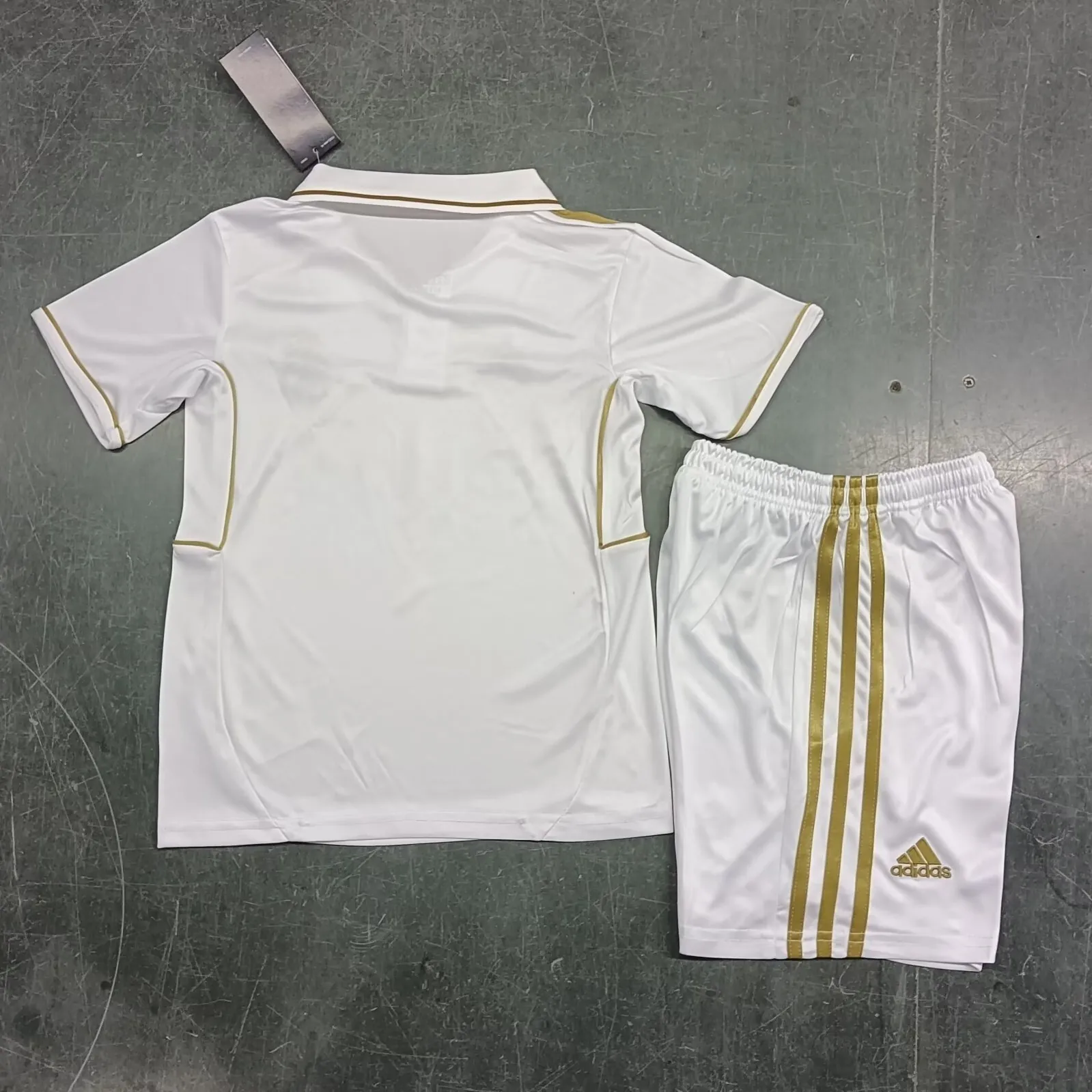11-12 Real Madrid Home Retro Kids Kit Size-16-28 Soccer Jersey Yupoo 12