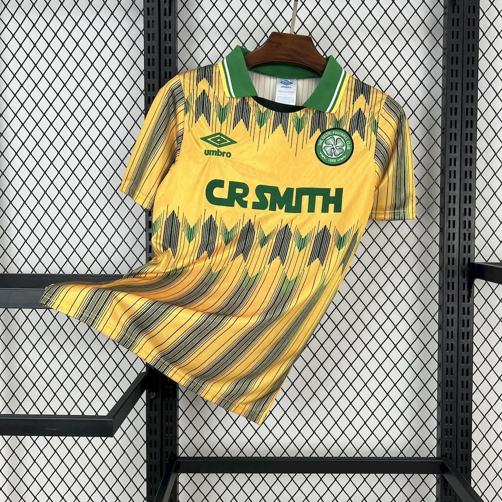 89-91 Celtic Away Retro Kit Vintage Shirt AAAAJersey Supplier Yupoo 5