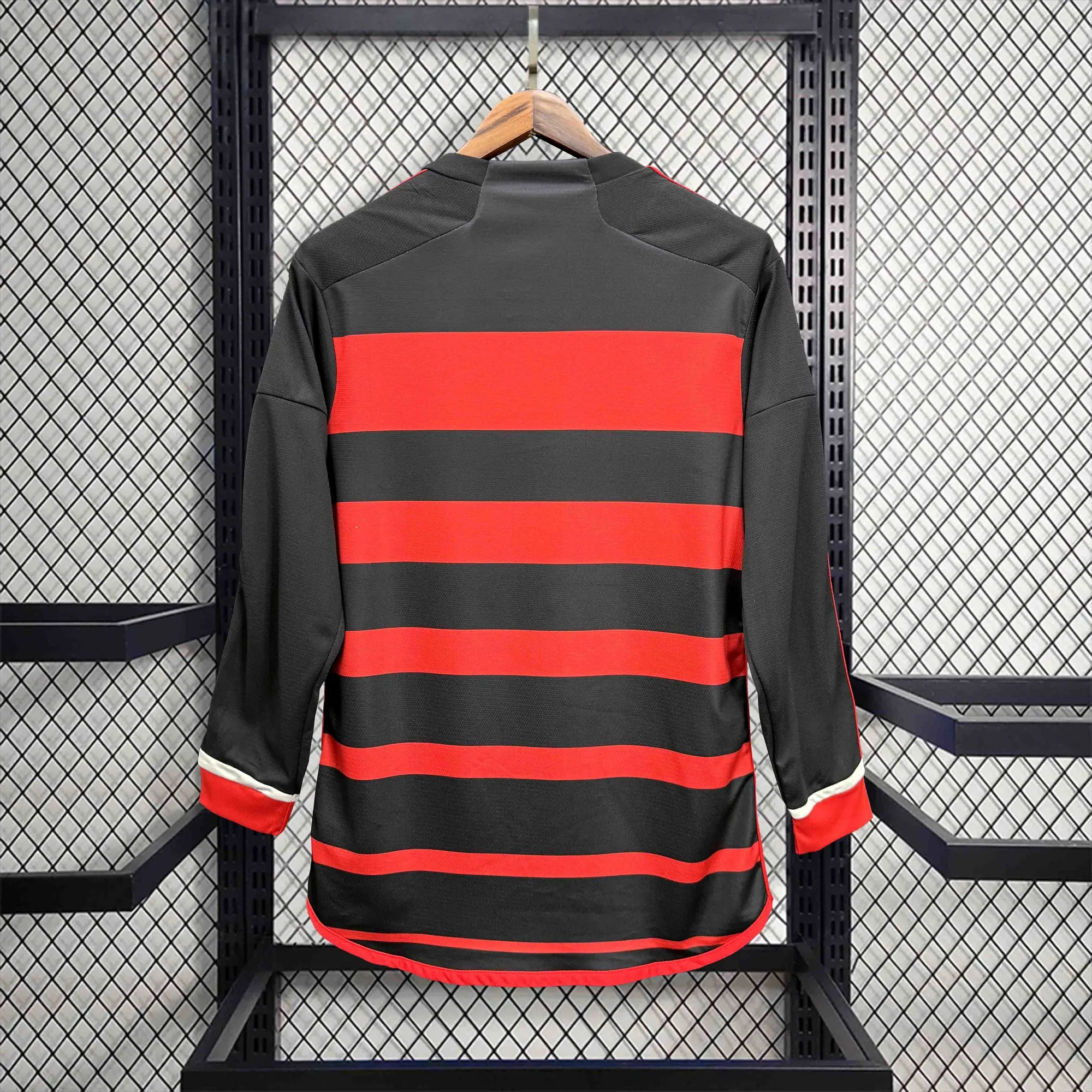 24-25 Flamengo Home Kit Long Sleeve Shirt Jersey Supplier Yupoo 4