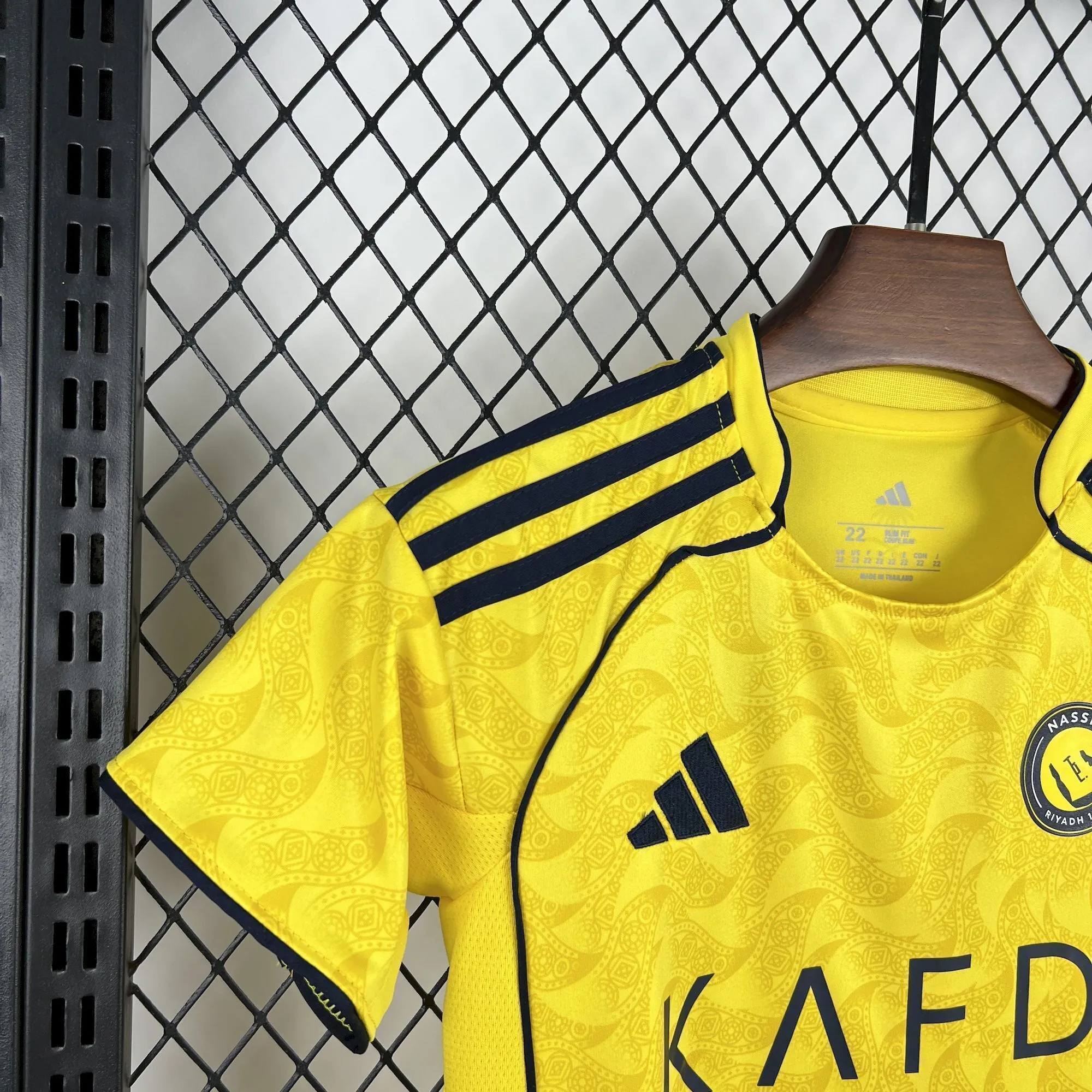 25-26 Al-Nassr Home Kid Kits Youth Apparels AAAAJersey Supply Yupoo 5