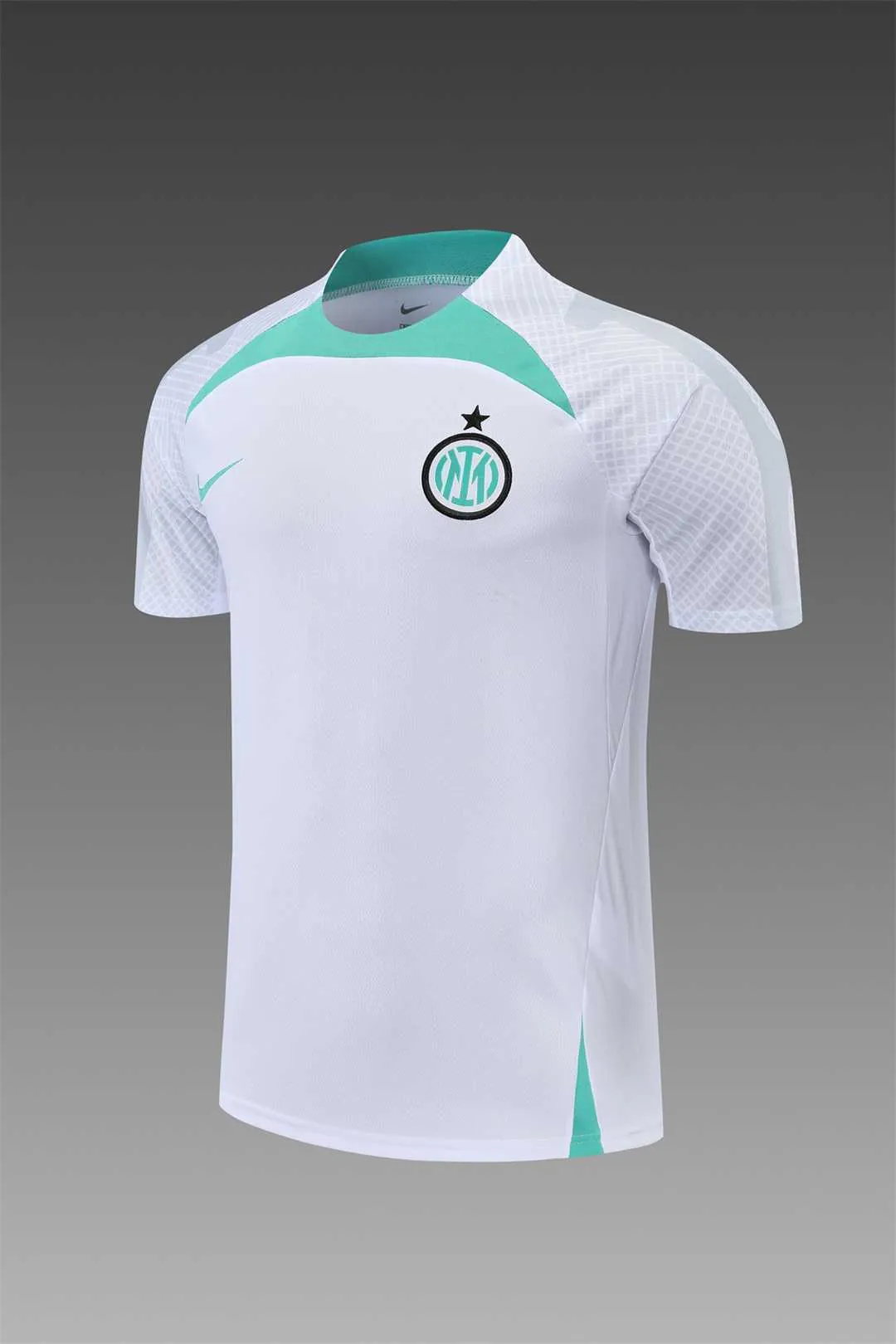 22-23 Inter Milan Training Wear Short Sleeve Kit White 2