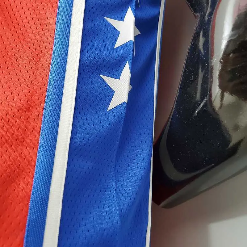2021 SIMMONS#25 76ers Jordan Themed Red 5