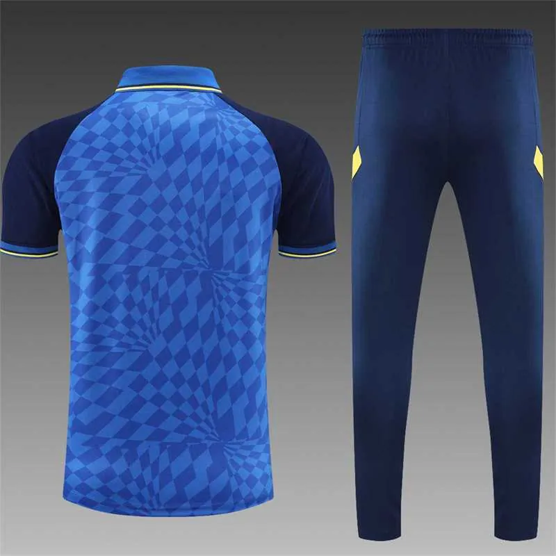 Polo Chelsea blue print 16