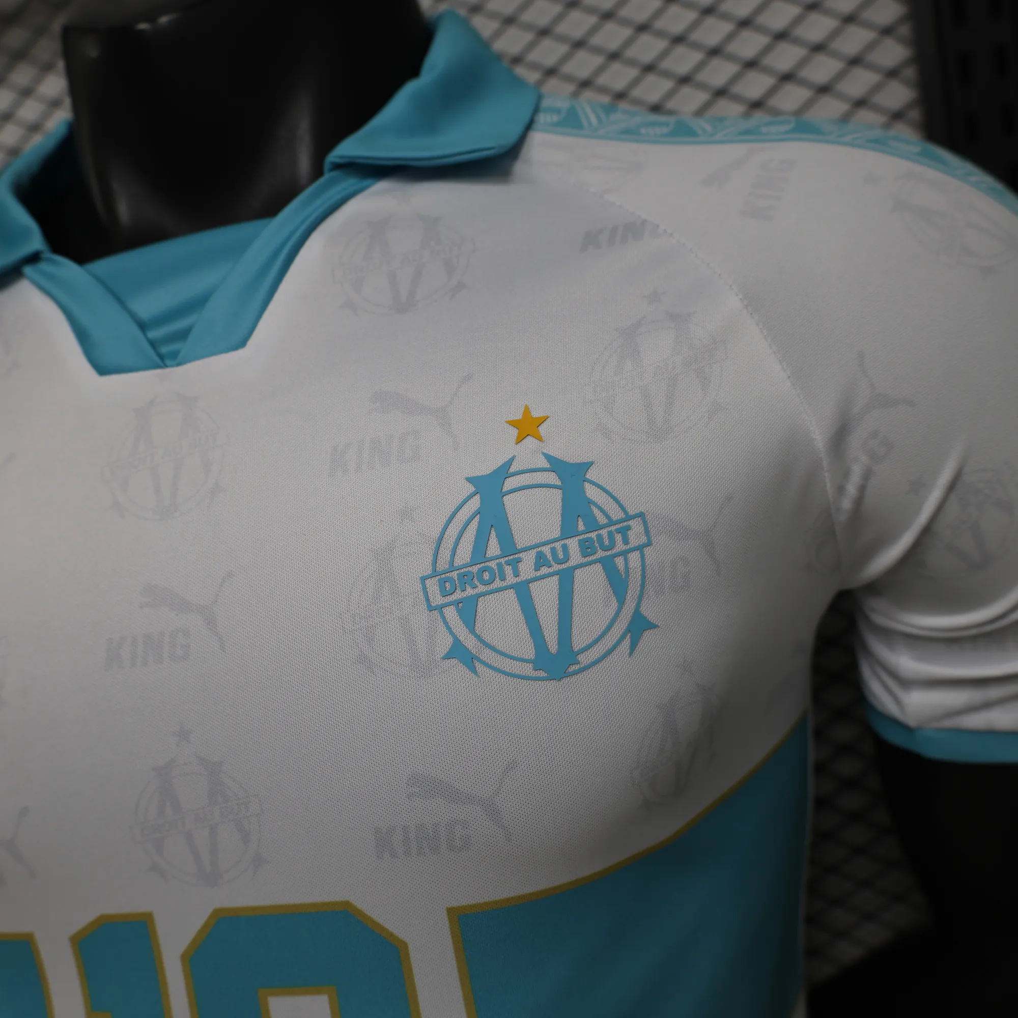 26-27 Marseille Mens Retro Special Edition Soccer Shirt été Kit AAAAJersey Supply Yupoo6 4