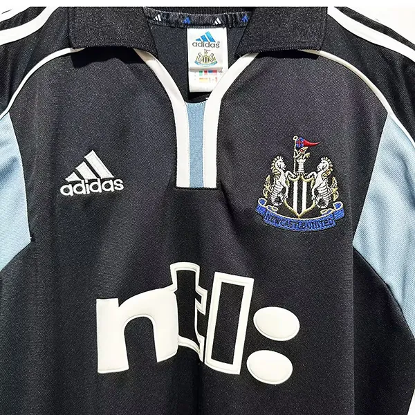 00-01 Newcastle away black retro jersey Best Soccer Jersey 5
