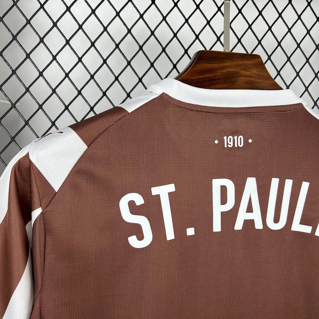 25-26 FC St Pauli Home T-Shirt Football Apparels Soccer AAAAJersey Yupoo 1