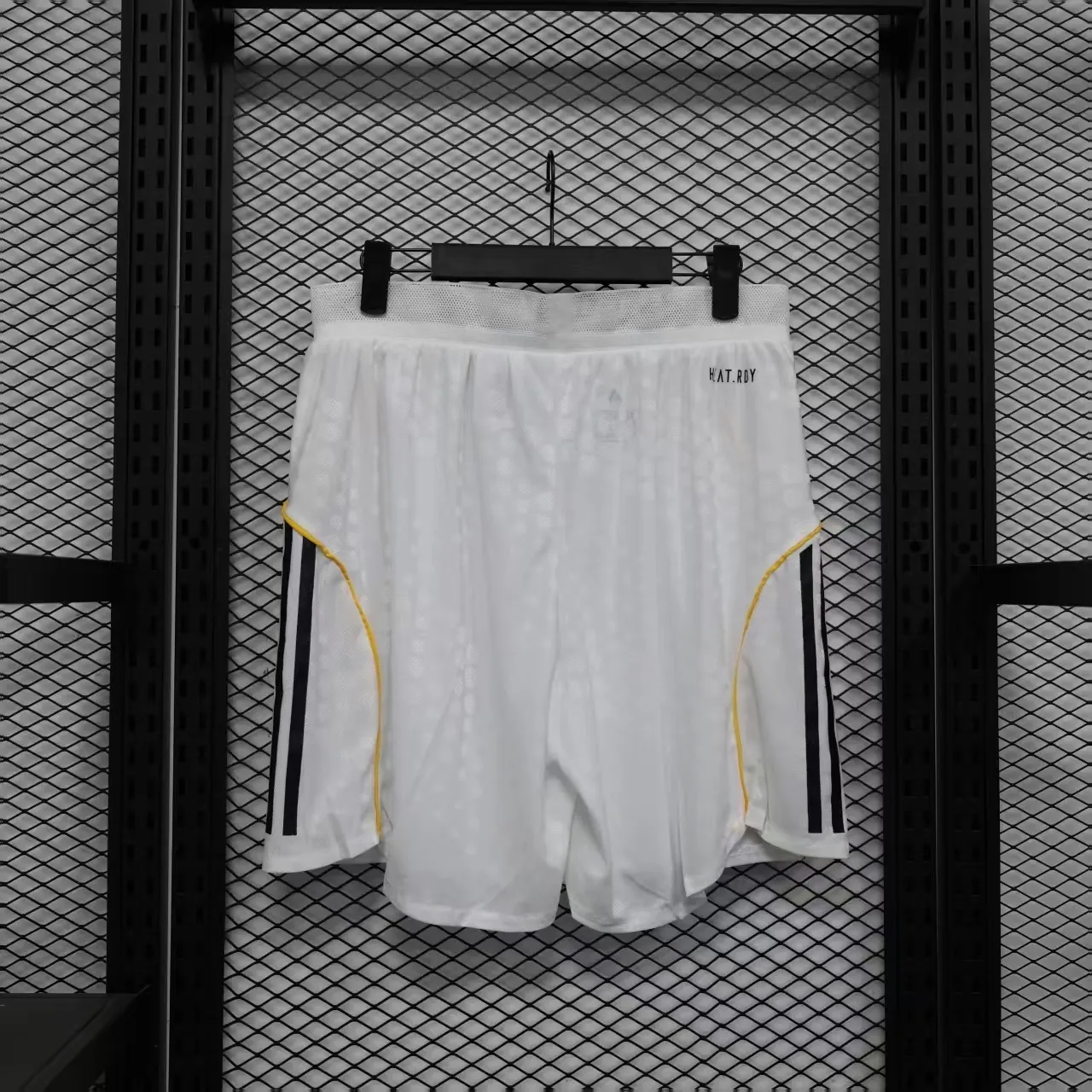 25-26 Real Madrid Home Player Version White Shorts AAAAJersey Wholesale Yupoo 6