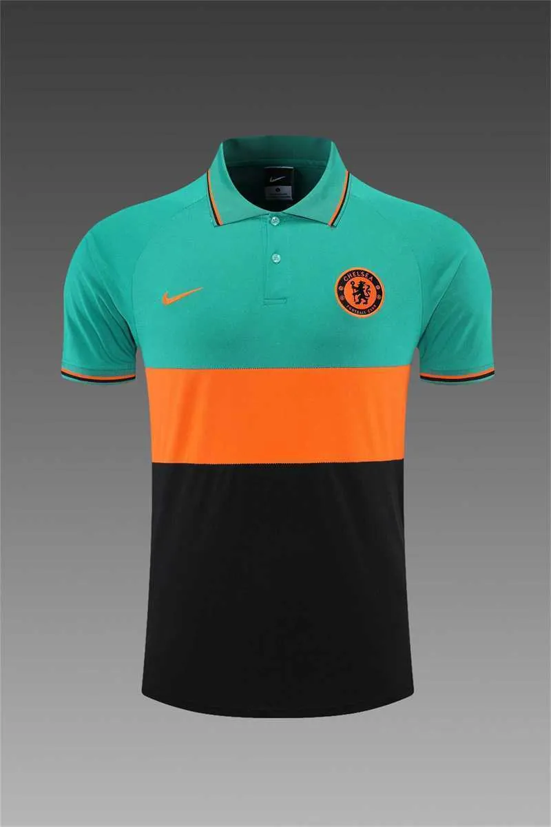 Polo Chelsea green and orange 3