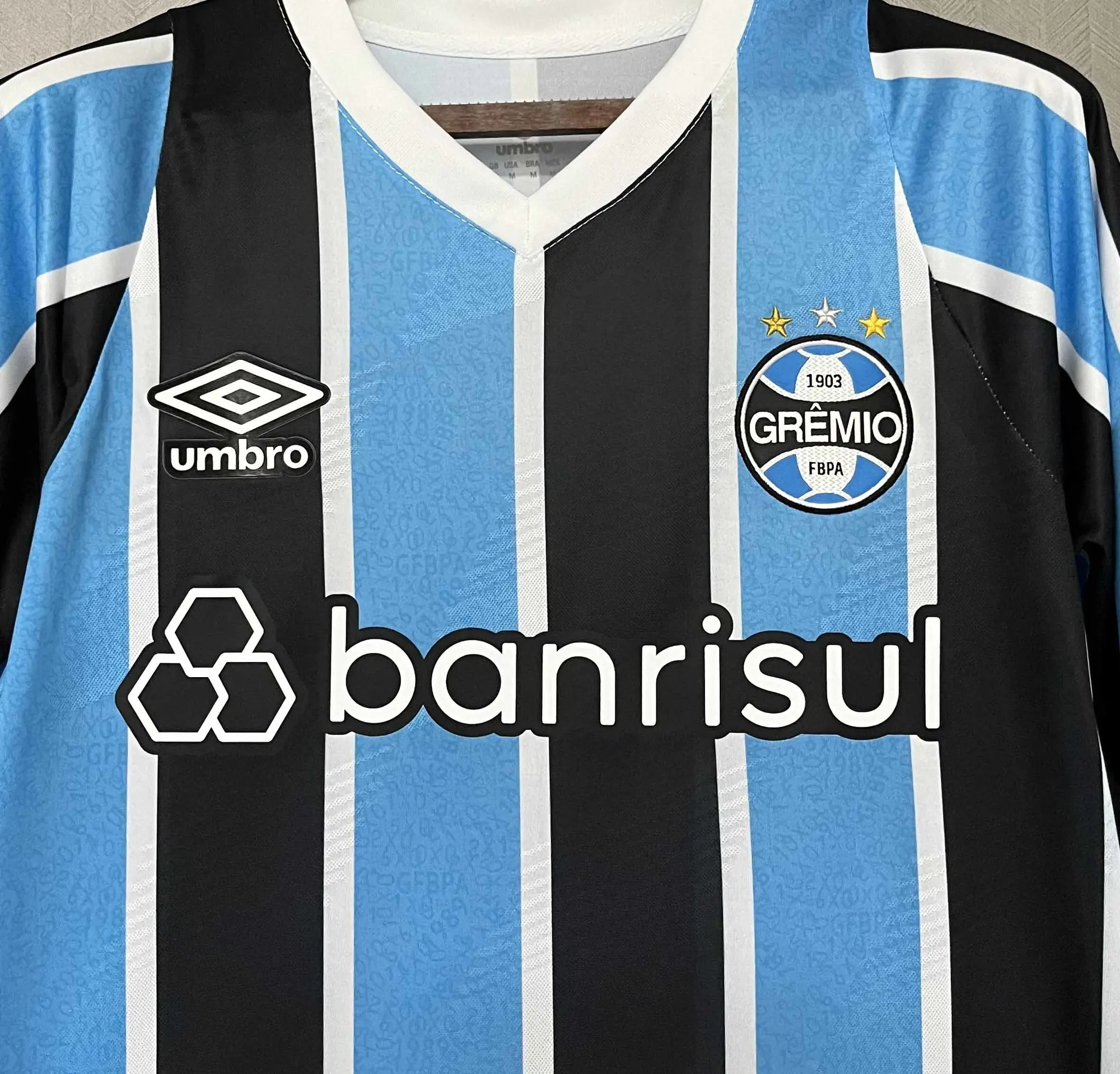 24-25 Gremio Home Kit Long Sleeve Shirt Sport AAAAJersey Yupoo 6