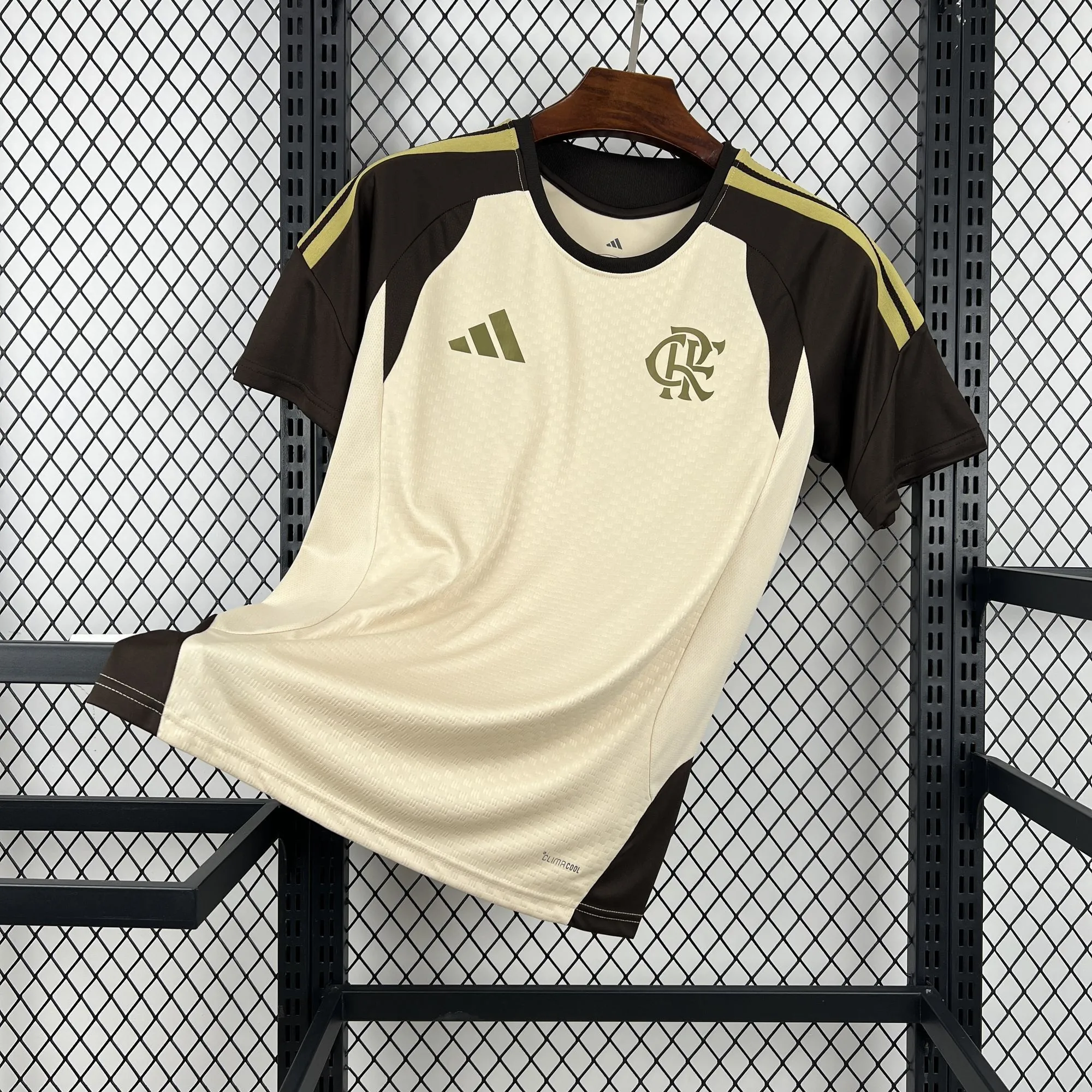 25-26 Flamengo Pre-Match Football T-Shirt AAAAJersey Supply Yupoo 3