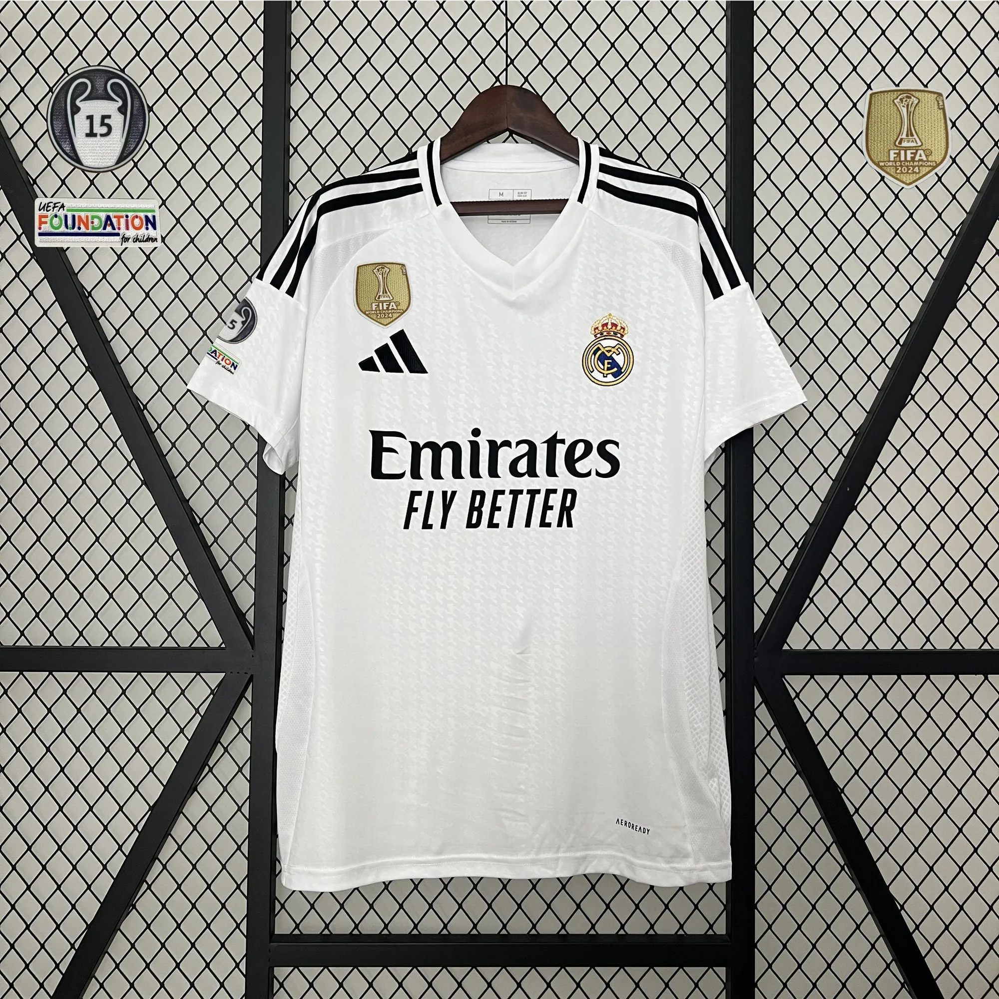 24-25 Real Madrid Home Kit With All Kind of Badges Soccer AAAAJerseys Yupoo 18
