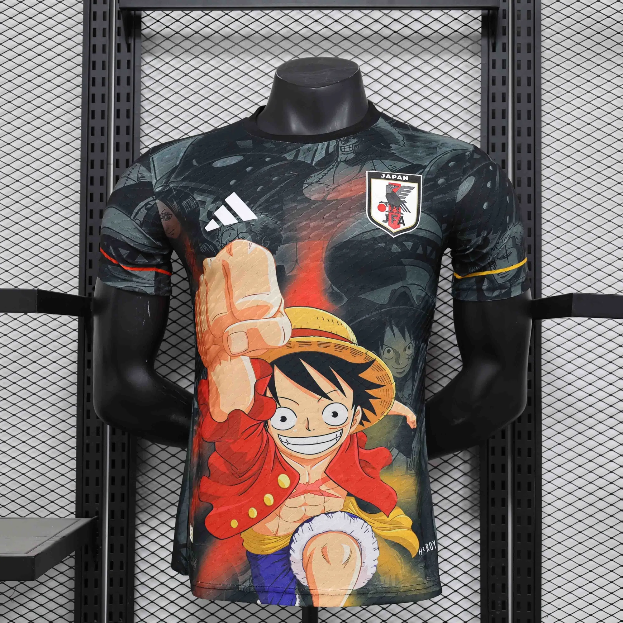2025 Japan x ONE PIECE Luffy Special Edition Player Version Shirt AAAAJersey Supplier Yupoo 3