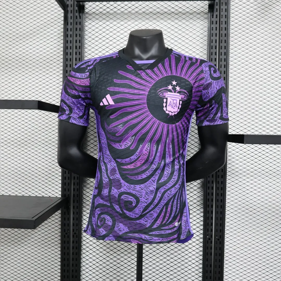 2023 Argentina Special Edition Player Version S-XXL Cheap Soccer Jerseys 8