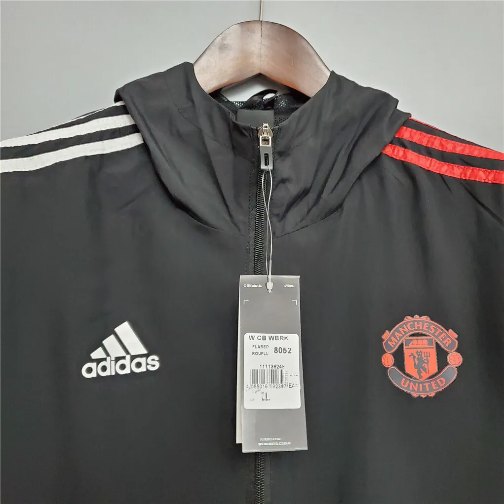 20-21 Manchester United black windbreaker 5