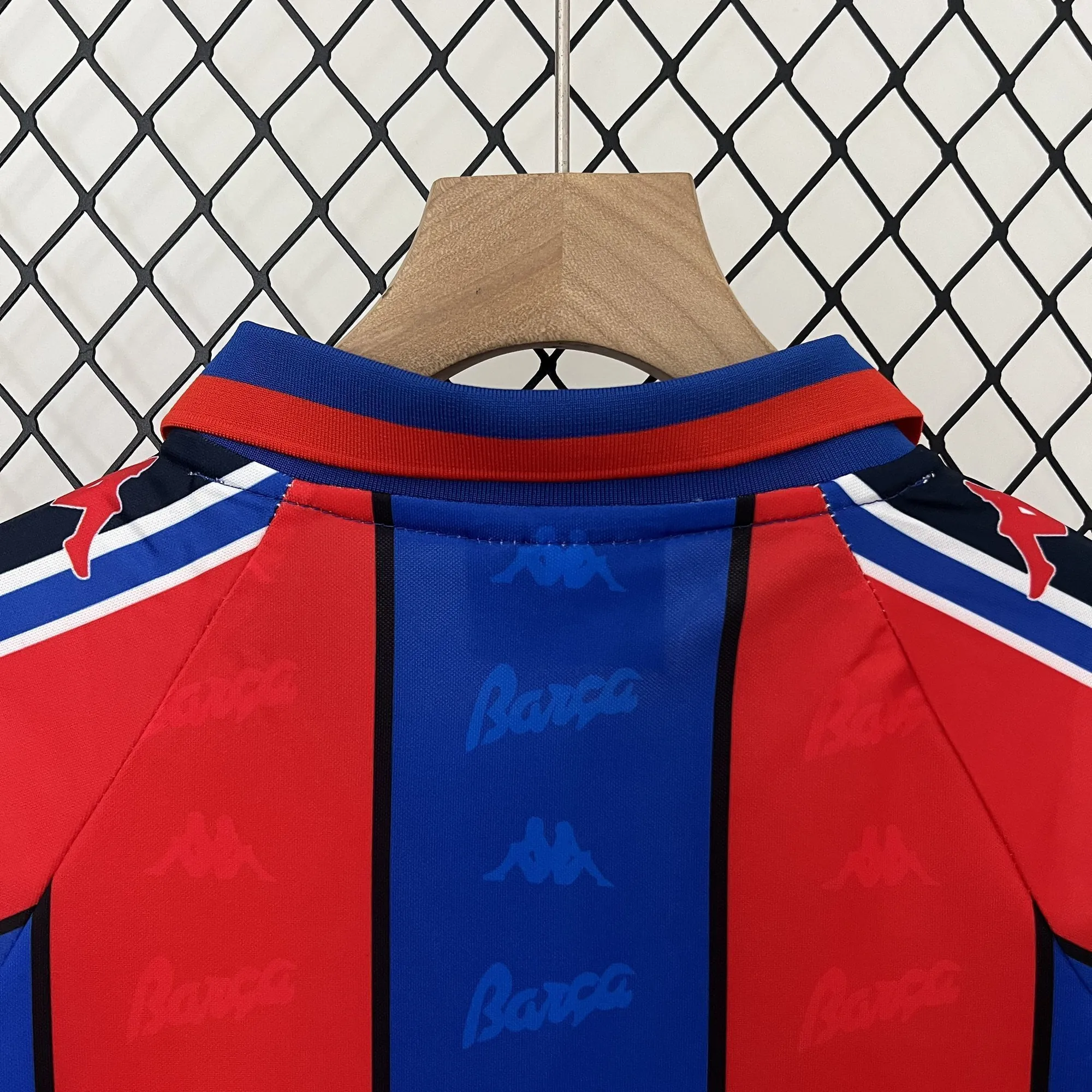 95-97 Barcelona Home Retro Kid Kits Youth Apparels AAAAJersey Wholesale Yupoo 6