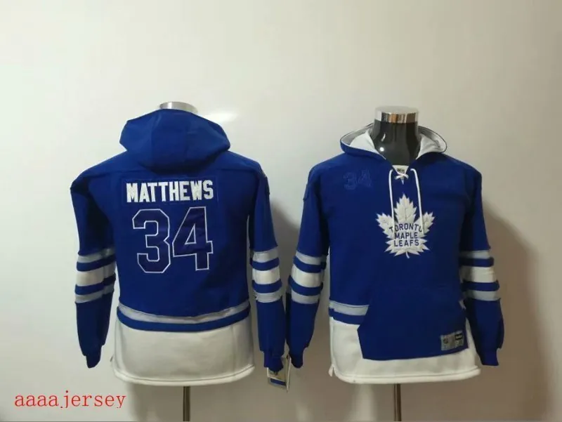 Toronto Maple Leafs kids hoodie ice hockey jersey SM-LXL 多伦多枫叶队童装帽衫冰球服 3