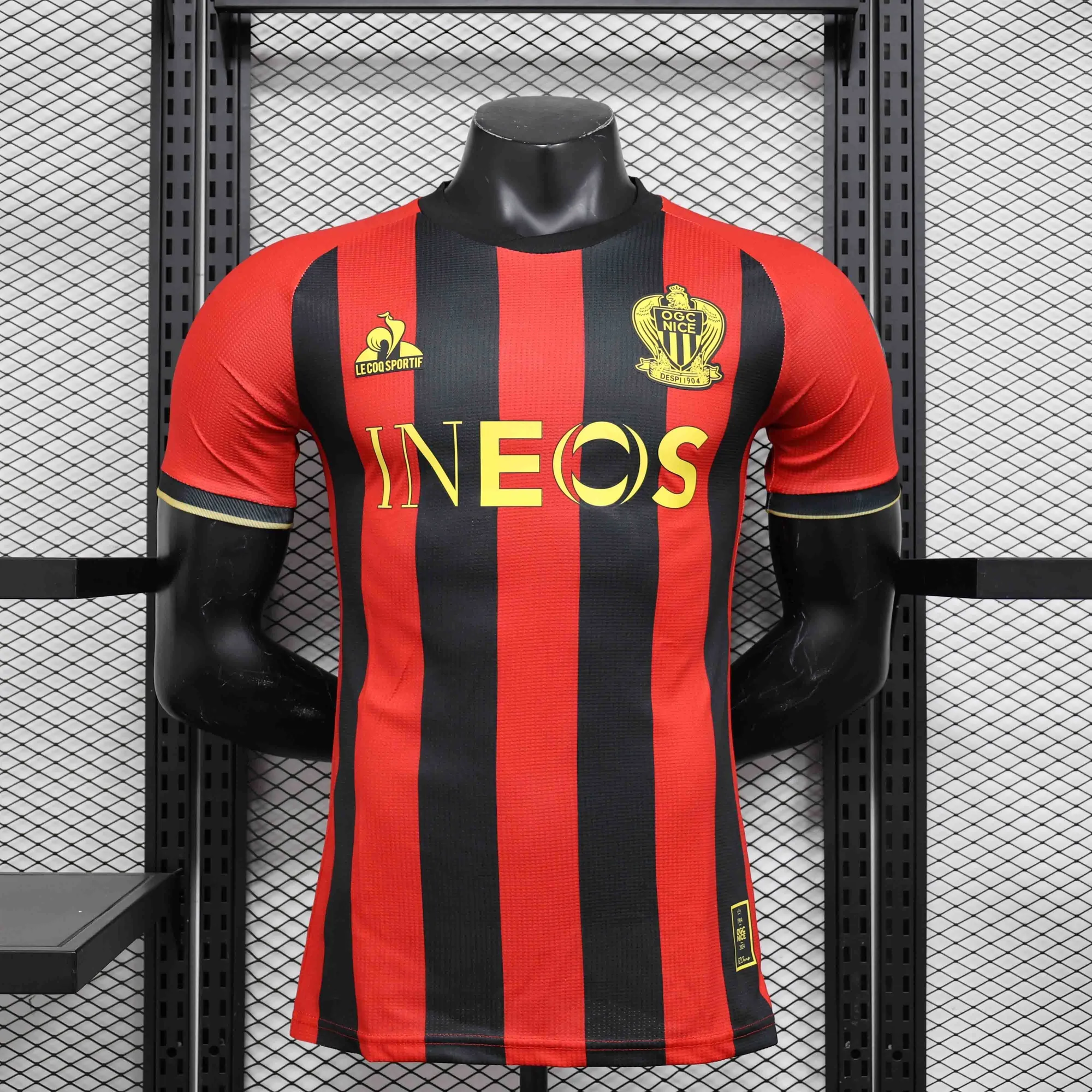 24-25 Nice Home Kit Player Version Shirt Soccer AAAAJersey Yupoo 5