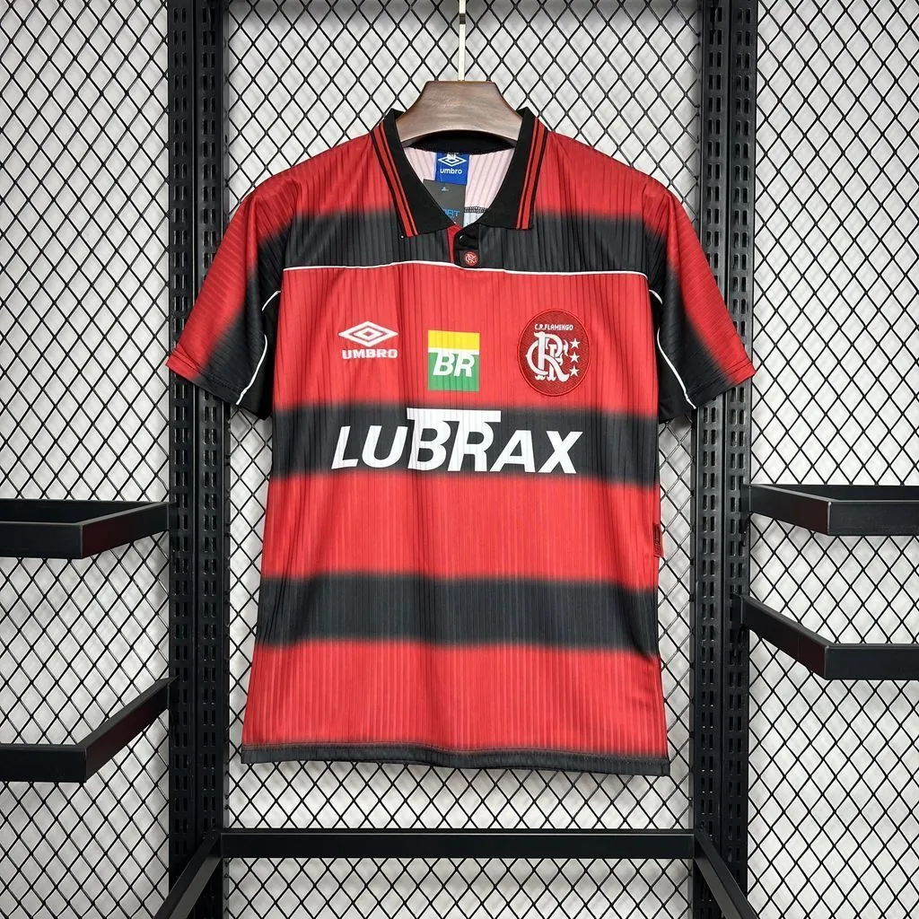 97-98 Flamengo Home Retro Kit Vintage Shirt Sport AAAAJersey Yupoo 7