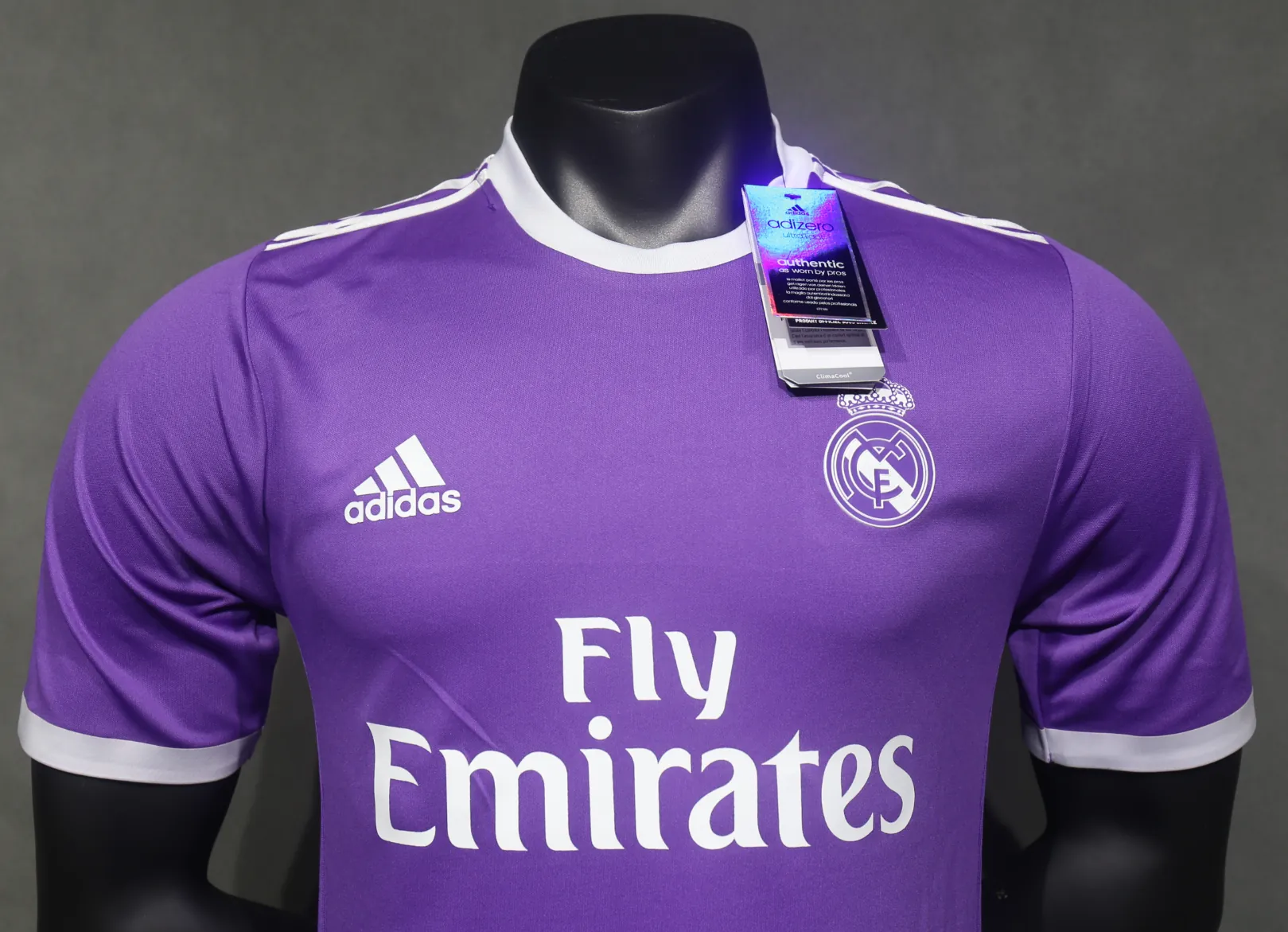 16-17 Real Madrid Away Retro Kit Vintage Player Version Sino Shirt AAAAJersey Dropship Yupoo 2