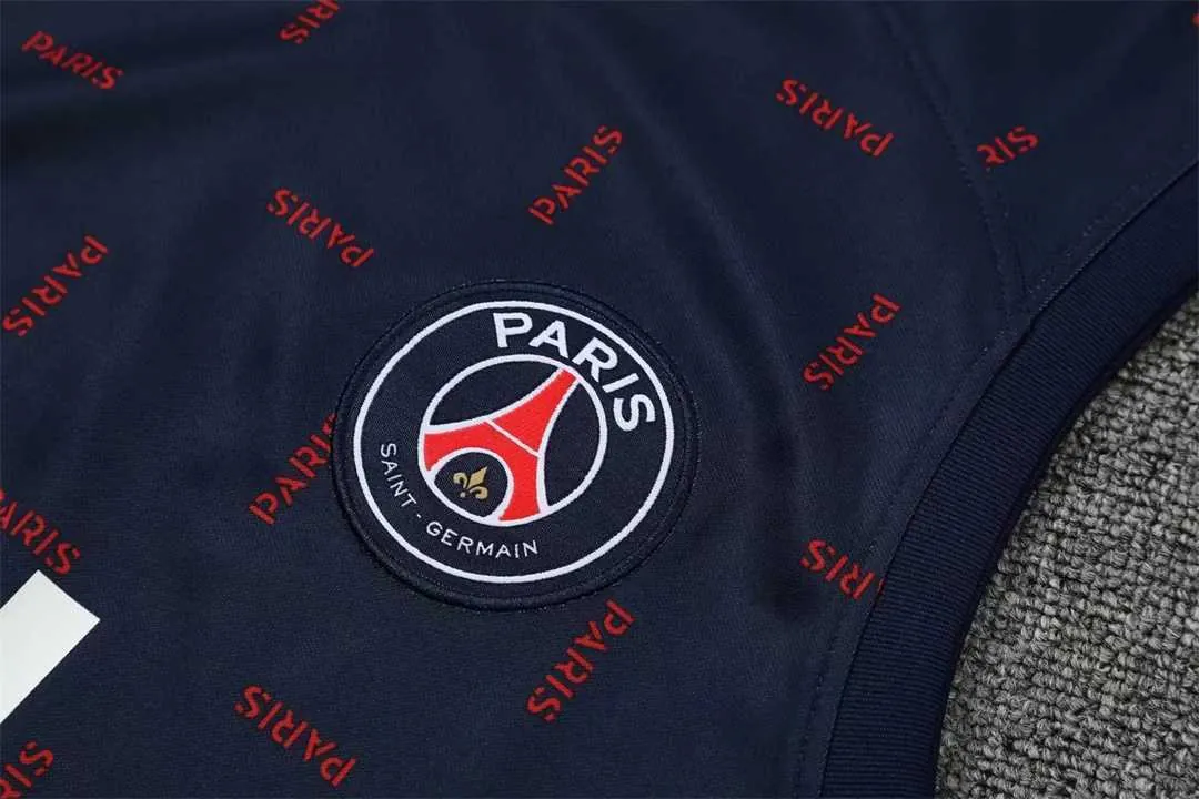 22-23 PSG vest training suit kit black1684405245000 23