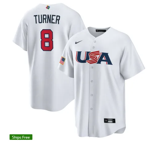USA 2023 World Cup Baseball Jerseys 50