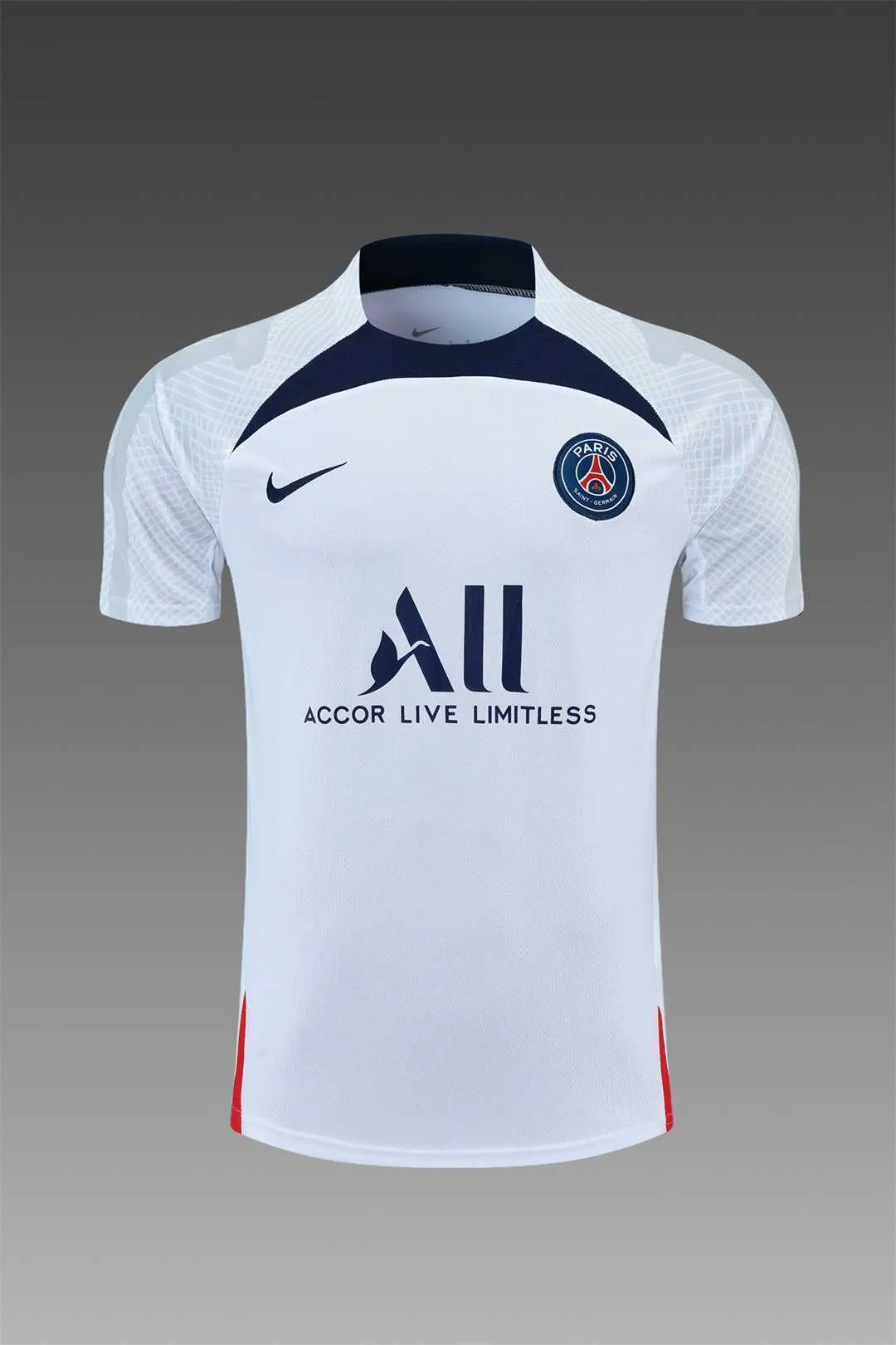 22-23 PSG Training Suit Short Sleeve Kit White1684405252000 3