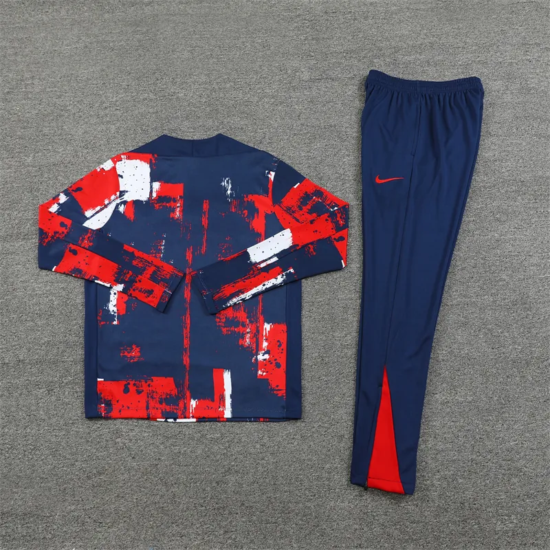 24-25 PSG Long Sleeve Training Suit Football Shirts 2