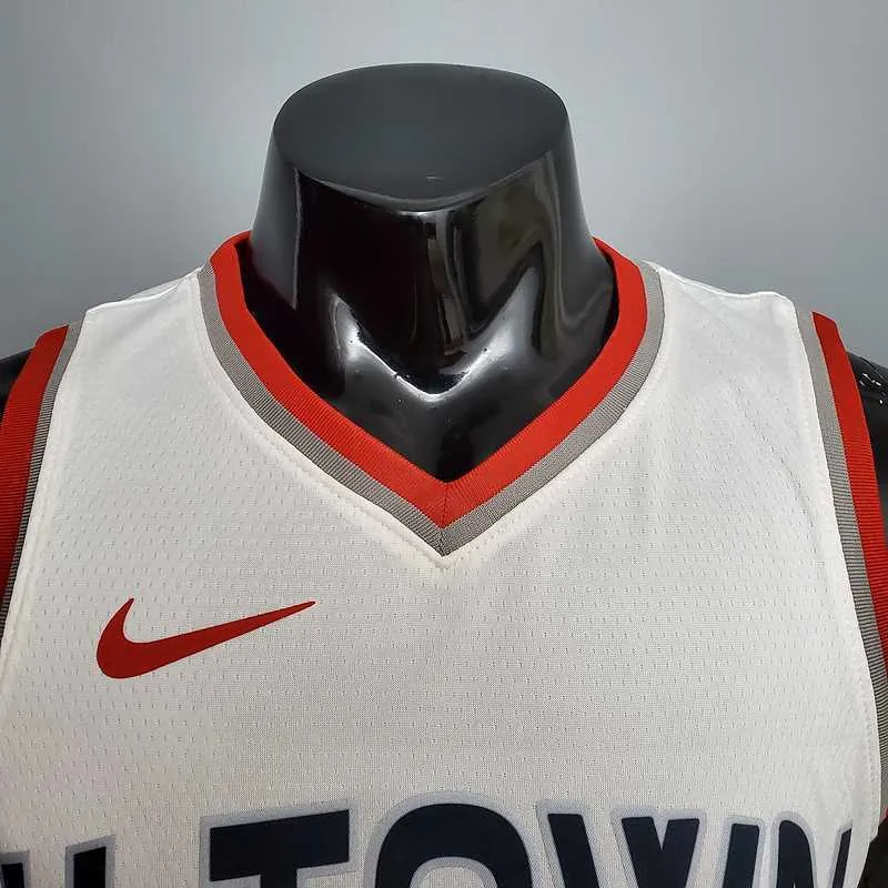 WESTBROOK#0 Rockets City Edition White 1