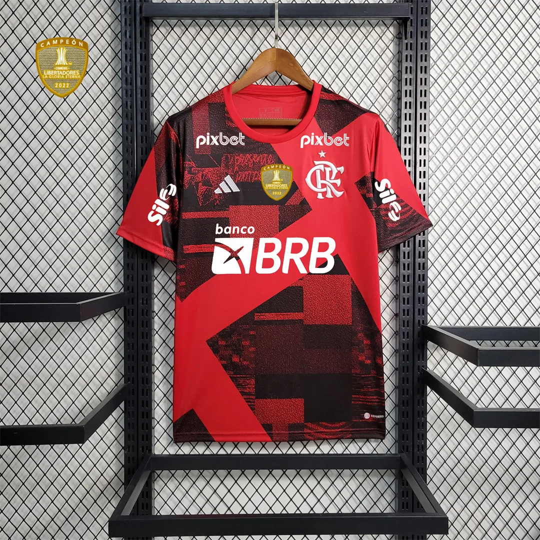23-24 Flamengo before the game red 13