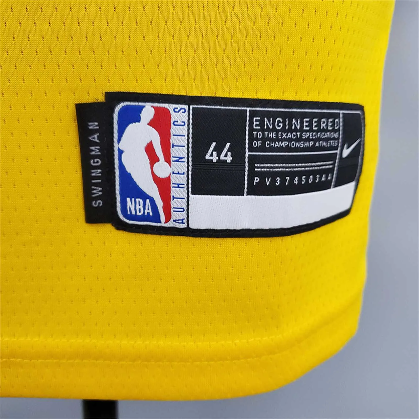 Lakers Rondo#4 Crew Neck Yellow 4