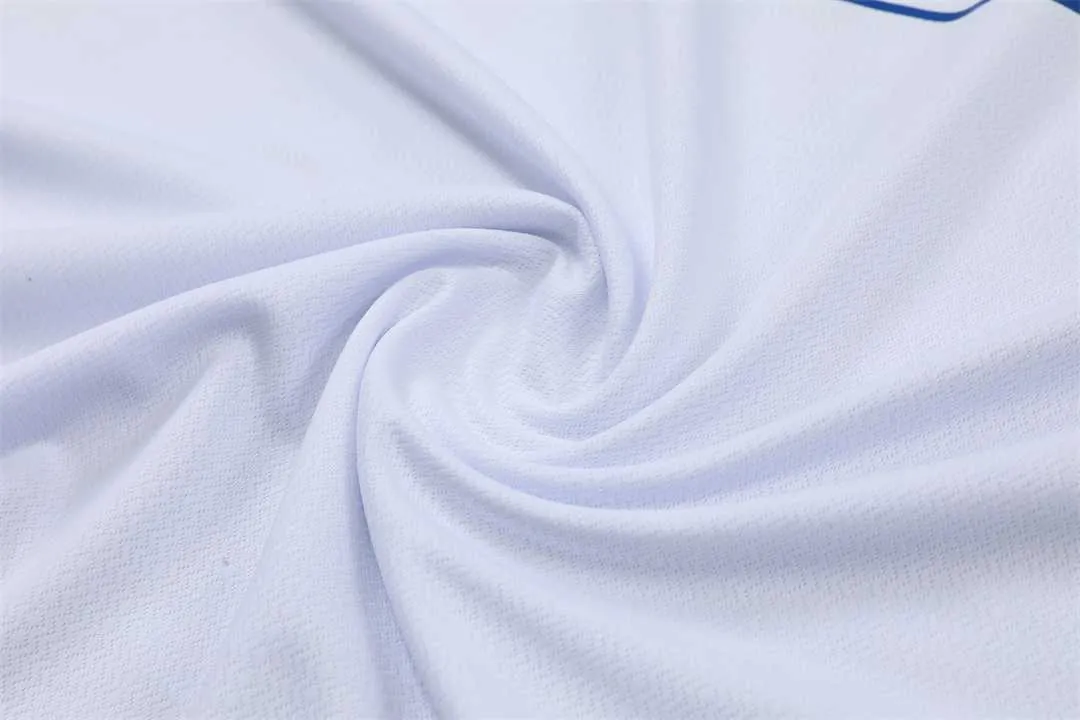 22-23 Marseille training suit short sleeve kit white blue 9