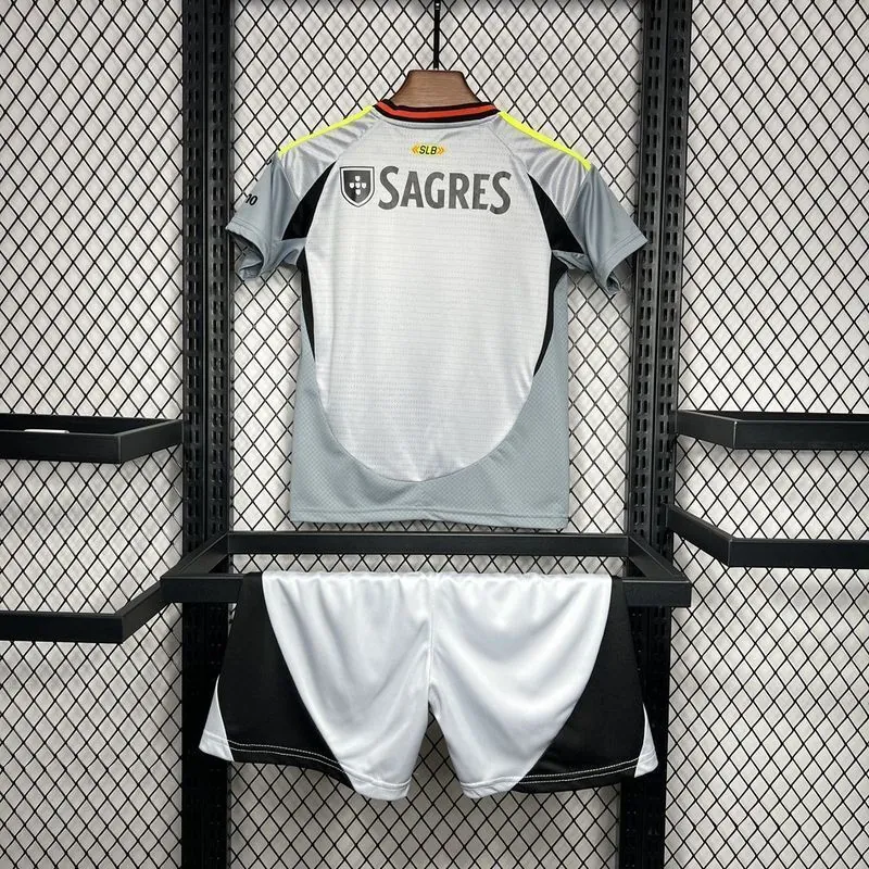 24-25 Benfica Third Away Kid Kits Youth Apparels Football AAAAJersey Yupoo 6