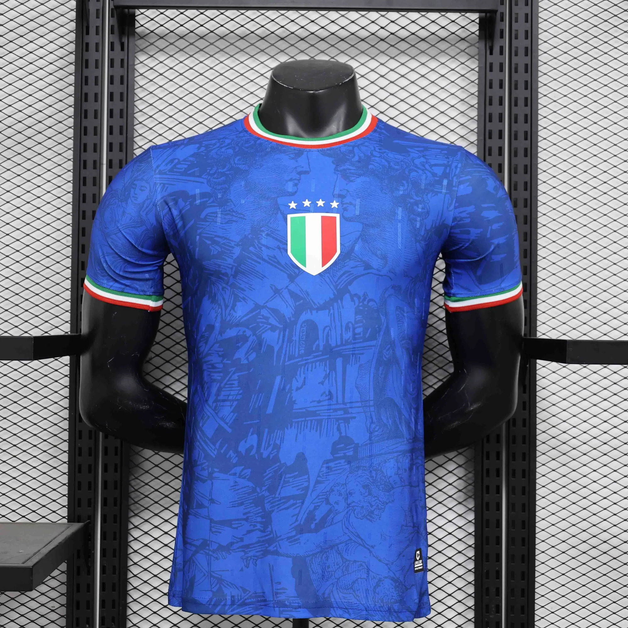 2024 Italy Blue Special Edition Player Version Shirt Sport AAAAJersey Yupoo 4