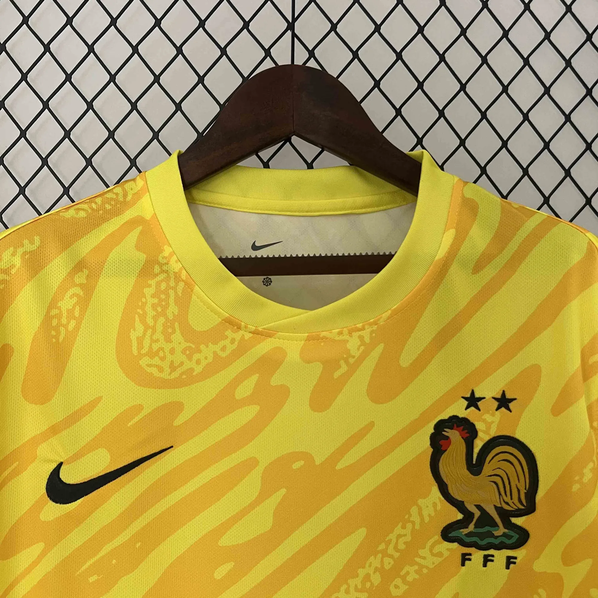 2024 France Goalkeeper Yellow Kit UEFA Euro Football Replicas Yupoo 1