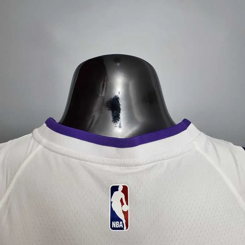 James #6 Lakers white 3