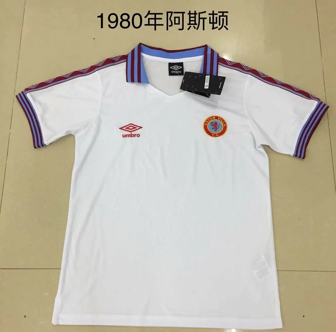 1980 Aston Villa away white 2