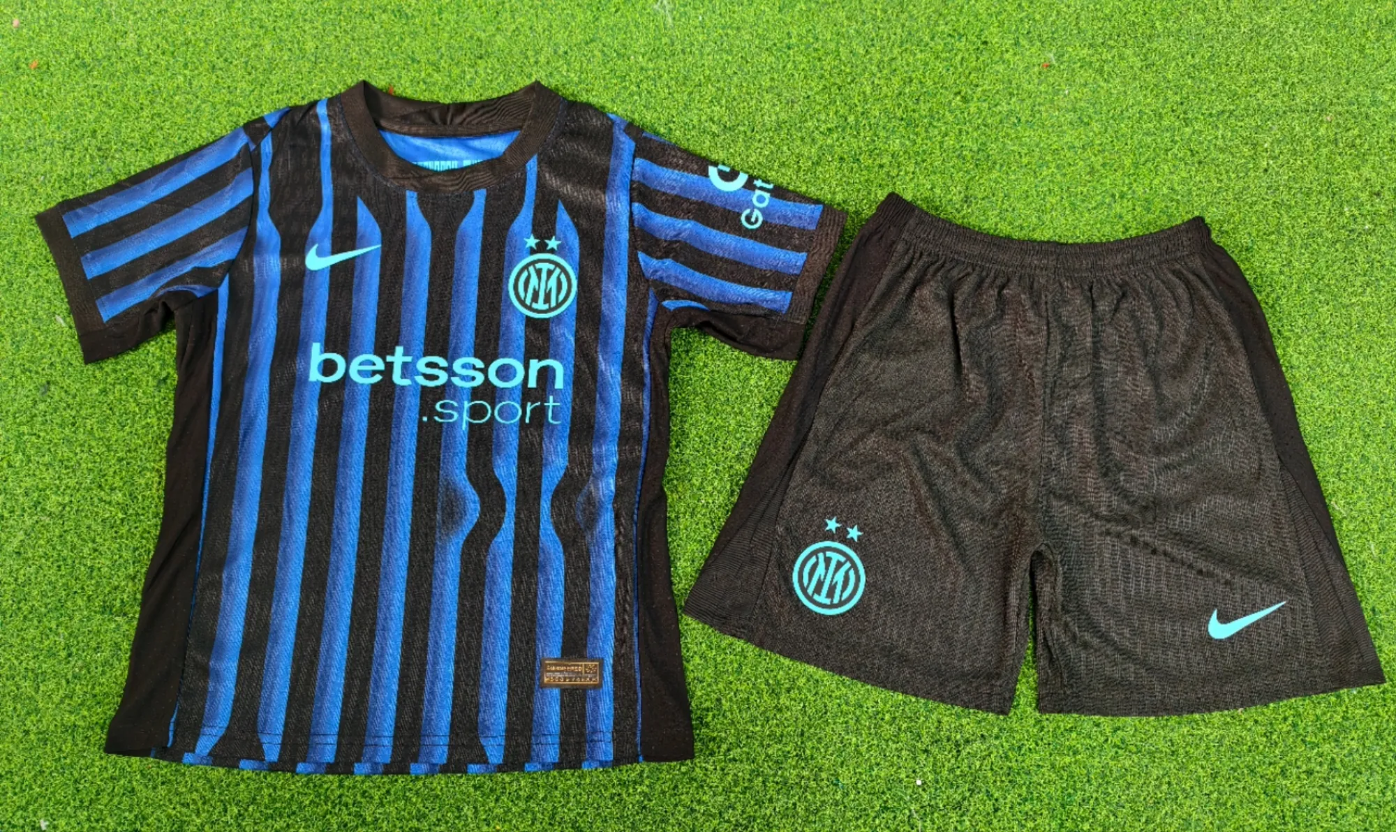 25-26 Inter Milan Home Kid Kits Player Version Youth Apparels AAAAJersey Supply Yupoo 3