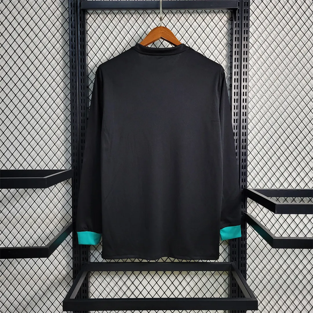 17-18 Real Madrid away long sleeve 7