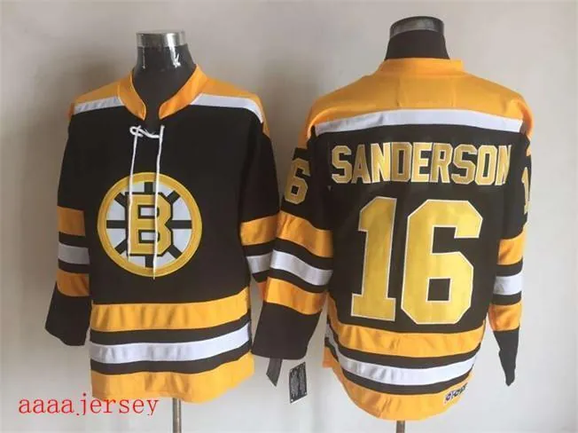 Boston Bruins retro ice hockey jersey M-3XL 波士顿棕熊队复古冰球服 4