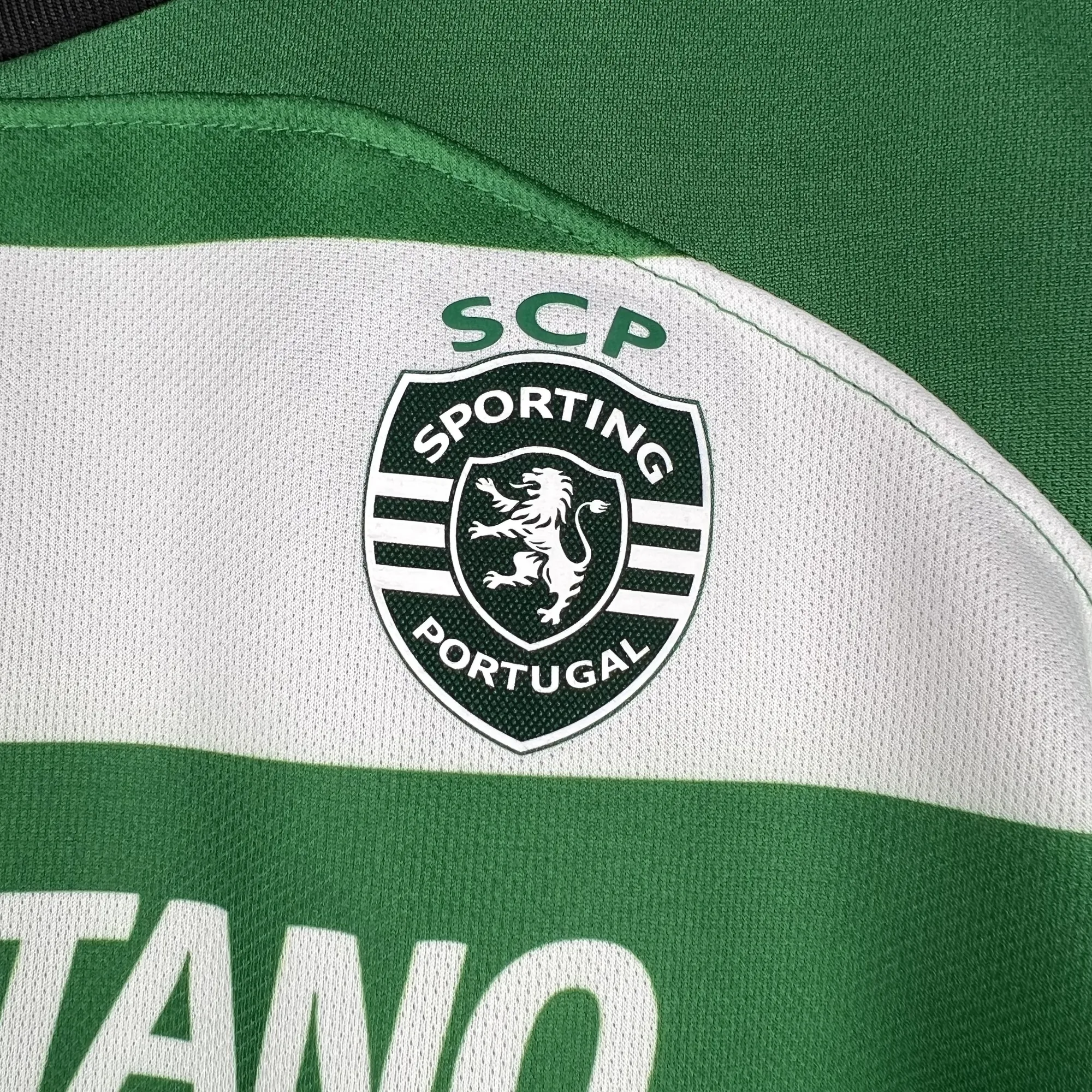 23-24 Sporting Lisbon Home Kids Kits Children Suits Football Jerseys Yupoo 2