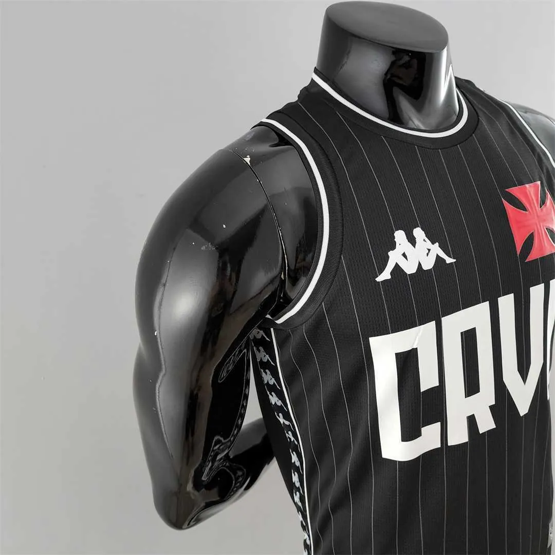 Vasco da Gama Basketball Jersey Black 4