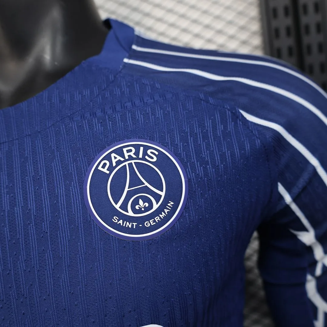 25-26 PSG Fourth Long Sleeve Kit Player Version Shirt AAAAJersey Dropship Yupoo 4